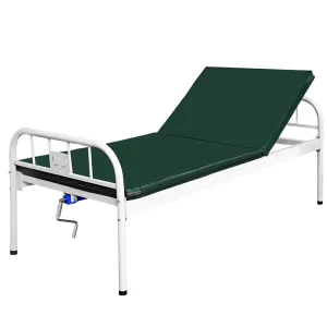 Medical Clinic Bed Nursing Bed Iron Single Metal Flat Bed Home Care Bed Modern Design Commercial Use Hospital Use