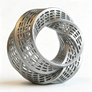 Metal 3D Printing Technology Custom 3D Printing Metal Art Sculpture with Custom Logo for Home Decor Gift OEM MOQ 1PC