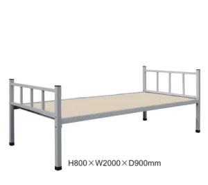 Metal Bedroom Furniture Home Wrought Apartment Bed