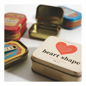 Metal Box Classic Round Tin Can for Holiday Gift Sets