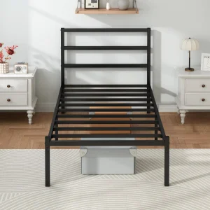 Metal Bunk Bed Two Tier Iron Bed for Barracks