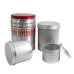 Metal Can Aluminum Jars