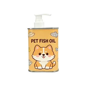 Metal Can Pet Nutrition Packaging with Pump Head for Liquid Vitamin Feeding
