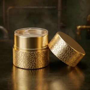Metal Cosmetic Can Customized Skincare Bottles Empty Aluminum Containers