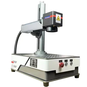 Metal Number Plate Printing Machine 30W Laser Metal Marking Machine