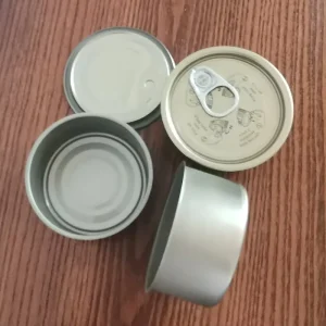 Metal Packaging Food Grade 2 Piece Tin Cans Empty 170g 252g Canister with EOE for Tuna Jam Sauce Pet Food