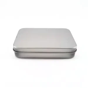 Metal Packaging Hinged Tin Boxes for Candy Storage Box