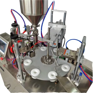 Metal, Plastic, and Soft Tube Filling and Sealing Machine, Factory
