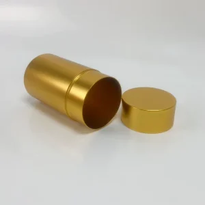 Metal Round Can Packaging Aluminum Tea Cans Cigarette Cans Coffee Cans Snack Empty Containers Environmentally Friendly