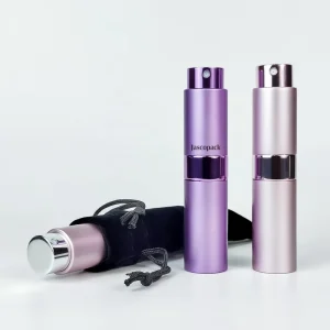 Metal Round Pocket Travel Twist Atomizer Perfume Spray Bottle 8ml 10ml 15ml 20ml