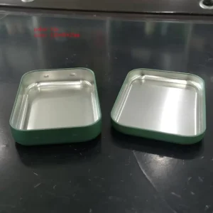 Metal Tin Box Card Holder