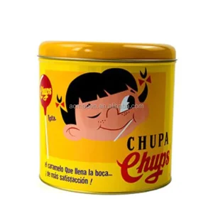Metal Tin Can Manufacturer Custom Design Tinplate Container with Personalized Design Printing Tea Coffee Box