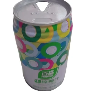 Metal Tinplate Can Custom Printing Pattern Packaging in Best Selling Beverage Easy Open End 113#202#SOT 209#