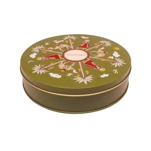 Metal Tinplate Containers for Candy, Chocolate, Biscuit, Tea, and Bread Food Packaging Storage