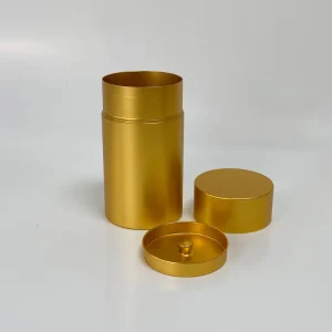 Metal Vitamin Powder Can and Medicine Powder Bottle with Customization