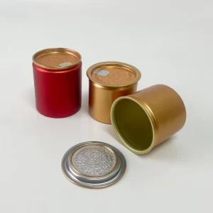 Metal square Can Packaging Aluminum Tea Cans Cigarette Cans Coffee Cans Snack Empty Containers Environmentally Friendly