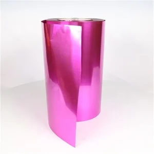 Metalized PET Film Reinforced Aluminum Foil for Self-Adhesive Tape