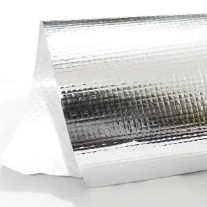 Metalized Packaging Embossed Film (Aluminum Foil PET) for Soundproof Insulation Boards Outer Layer Food Grade Soft Temper