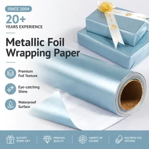Metallic Foil Paper Cardstock for Holiday Decorations Shiny Metallic Cardstock Paper Metallic Paper Roll