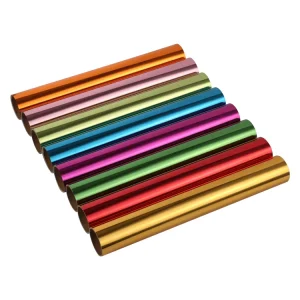 Metallic HTV Vinyl Heat Transfer Foil for Clothing