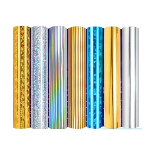Metallic Laser Foil Heat Transfer Vinyl Series