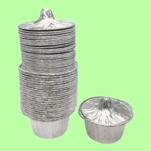 Mini Food Grade Disposable Rectangular Aluminium Foil Container With Lids for Cooking and Packaging Factory Price
