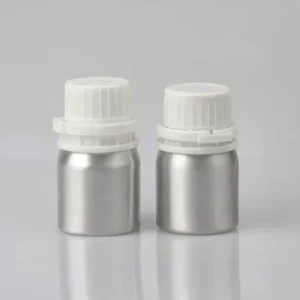 Mini Oil Aluminum Bottles Metal Perfume Attar Containers 50ml