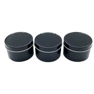 Mini Recyclable Tin Box Can Metal Cosmetics Small Round Candle Candy Gift Blush Packaging