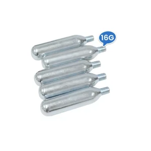 Mini Steel CO2 Cartridges 8g 45g Threaded Disposable Low Pressure Gas Tank Cylinder for Bike Tire Inflator