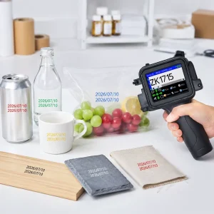 Mini Thermal Printer Portable 42 Ml Fast Dry Printing Smart Eco Solvent Vial Label Handheld Pocket Printer