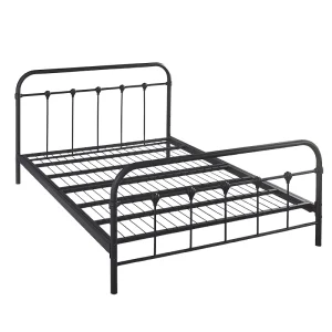 Minimalist Modern Single Metal Bed Headboard Iron Frame Disassembly Feature for Multi-Purpose Use Home Apartment Hotel School