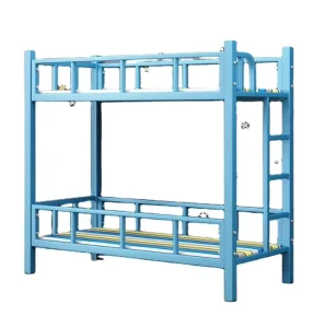 Modern Customized Colorful Metal Bunk Bed for Home School or Kindergarten for Children