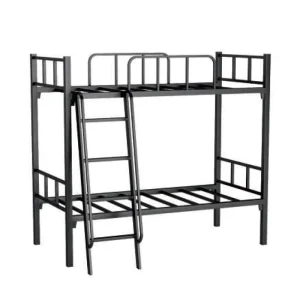 Modern Design Metal Double Bed for High School Students Comfortable School Dormitory or Apartment Living