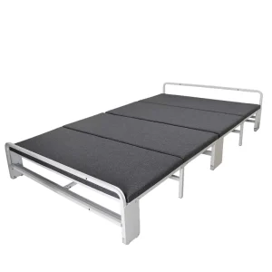 Modern Design Portable Metal Frame Murphy Bed Folding Hidden Rollaway Mattress for Office or Bedroom Lunch Break Furniture