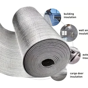 Modern Double Sided Coated Cut Aluminum Foil Pearl Cotton Insulation Film for Sunroom Windows Car Sunscreen Medical Grade