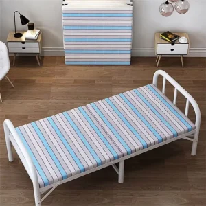 Modern Folding Single Bed Designs Metal Bed Frame Foldable Steel Bed Prices
