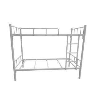 Modern Home Furniture School Dormitory Folding Bunk Bed Kids Children Metal Double Bunk Beds With Slide for Adult