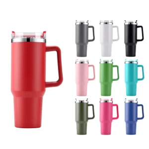 Modern Metal Vacuum White Blank Sublimation Camping Trucker Travel Coffee Mugs With Custom Printed 3d Logo