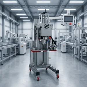 Movable Automatic Four-Wheel Capping Machine with Servo Motor for Trigger Caps