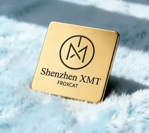 Multi Color Printed Stainless Steel Label Adhesive Metal Nameplate High Hardness for Furniture Instrument Gift Box