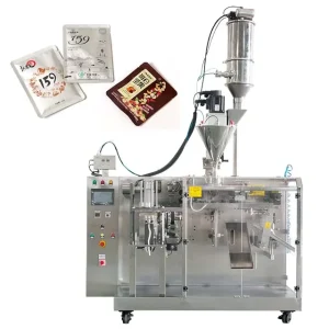 Multi Function Automatic Pre made Standup Pouch Filling Sealing Machine Liquid Paste Powder Plastic Film Packaging Horizontal