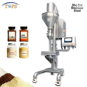 Multi Functional Powder Filling Machine for Coffee Lemon Cherry Banana Auger Powder Filler Machine