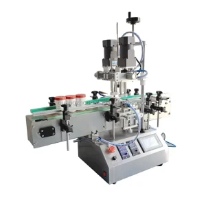 Multi-Shape Bottle Capping Machine with Small Tabletop Production Line