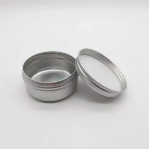 Multi Sized Silver Empty Aluminum Single Canning Round Cans Metal Can for Cosmetic Packaging