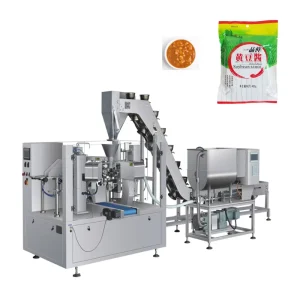 Multi-Station Liquid Bag Filling and Packaging Machine for Tomato Sauce, Chili Sauce, Milk and Detergent