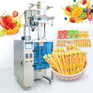 Multi function Automatic Liquid Packing Machine Fruit Juice Jam Jelly Ice Pop Stick Sachet Wrapping Sealing Filling Machine