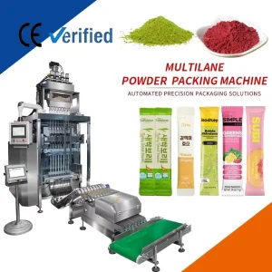Multifunctional Fully Automatic Meal Replacement Powder Packing Machine with Screw Auger Filler