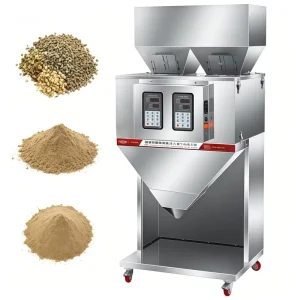 Multifunctional Granule and Powder Packaging Machine with Automatic Weighing Filler for Peanuts, Cereals and Dry Food