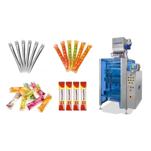 Multilane High Speed Food Packaging Machine for Bags & Pouches with Filling Sealing Wrapping & Labeling