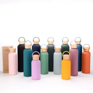 New 500ml Portable Metal Water Bottle for Outdoor Sports Direct Drinking with Insulated Eco Friendly Lid and Handle
